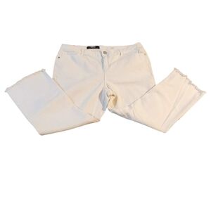 Simply Vera Vera Wang Crop Mid Rise Denim, Size 16W